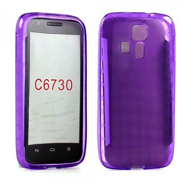 Wholesale Kyocera Hydro Icon C6730 TPU Gel Case (Purple)